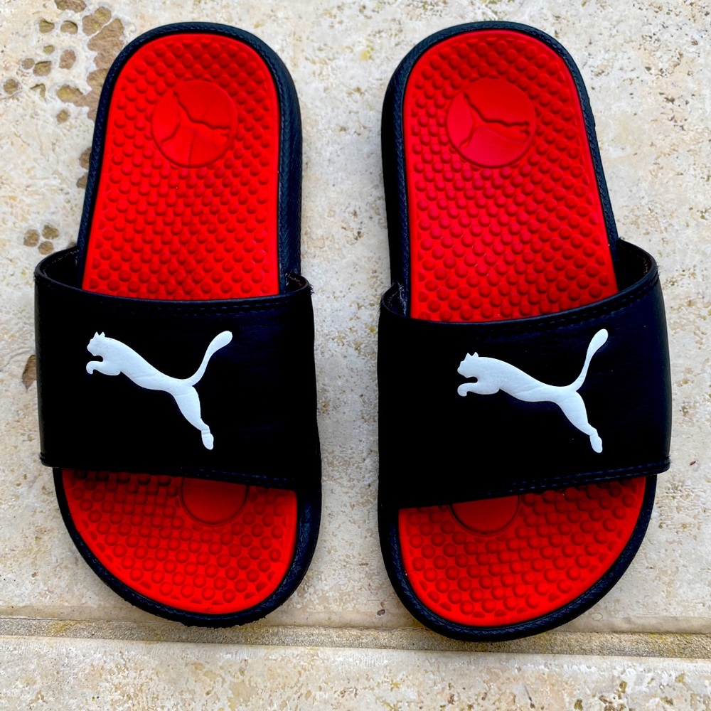 Puma Slides Toddler 13 US EUC